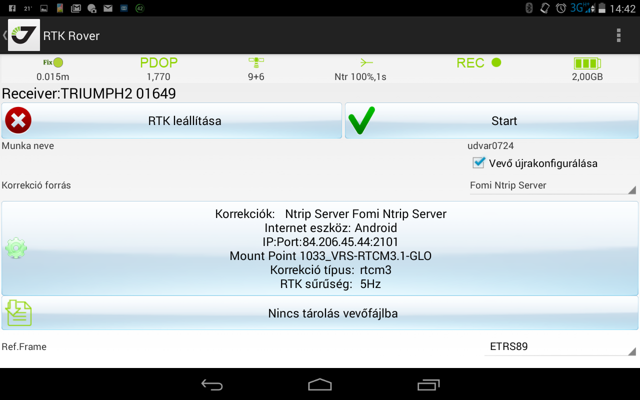 RTKrover